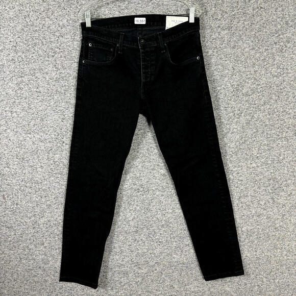 Rag Bone New York Men's Size 34 Black Fit Extra Slim Fit Jeans
